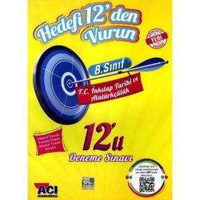 8.sınıf Tc İnkılap Tarihi Ve Atatürkçülük 12li Deneme Sınavı Açı Yayınları