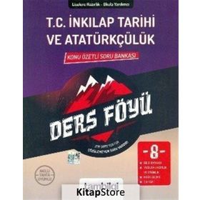 8. Sınıf Tc İnkılap Tarihi ve Atatürkçülük Konu Özetli Alıştırma ve Soru Bankası - Örnek Akademi Yayınları