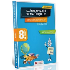 8.Sınıf Tc İnkılap Tarihi Ve Atatürkçülük Konu Özetli Soru Bankası Seti Sonuccedil Yayınları