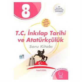 8 Sınıf TC İnkılap Tarihi ve Atatürkçülük Soru Kitabı Palme Yayınları