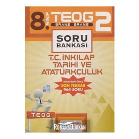 8.Sınıf TEOG 2 T.C İnkilap Tarihi ve Atatürkçülük Soru Bankası - kollektif