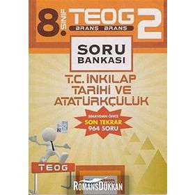 8.Sınıf TEOG 2 T.C İnkilap Tarihi ve Atatürkçülük Soru Bankası - kollektif