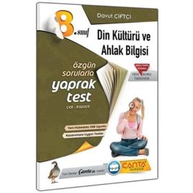 8. Sınıf TEOG Din Kültürü ve Ahlak Bilgisi Çek Kopart Yaprak Test - kollektif