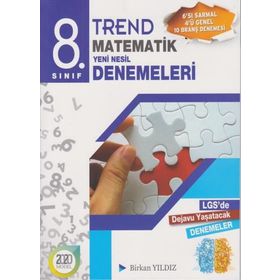 8. Sınıf Trend Matematik Yeni Nesil Denemeleri Birkan Yıldız Kişisel Yayınlar