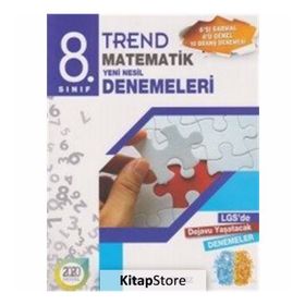 8. Sınıf Trend Matematik Yeni Nesil Denemeleri Birkan Yıldız Kişisel Yayınlar