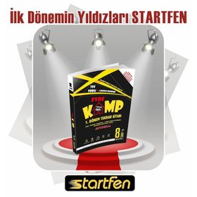8. Sınıf Tüm Dersler 1. Dönem Evde Kamp Tekrar Kitabı-Startfen Yayınları