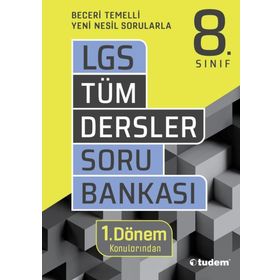 8. Sınıf Tüm Dersler 1. Dönem Soru Bankası Tudem Yayınları