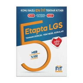8. Sınıf Tüm Dersler 5 Etapta Lgs Soru Bankası - Fit Yayınları
