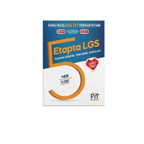 8. Sınıf Tüm Dersler 5 Etapta Lgs Soru Bankası - Fit Yayınları