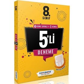 8. Sınıf Tüm Dersler 5'li Deneme - Sistematik Yayınları