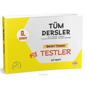 8. Sınıf Tüm Dersler Beceri Temelli Soru Bankası-Tudem Yayınları