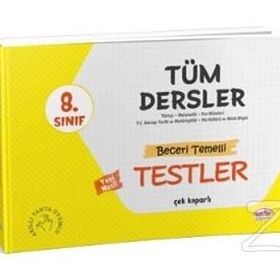 8. Sınıf Tüm Dersler Beceri Temelli Testler-Editör Yayınları