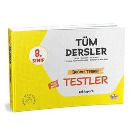 8. Sınıf Tüm Dersler Beceri Temelli Testler-Editör Yayınları