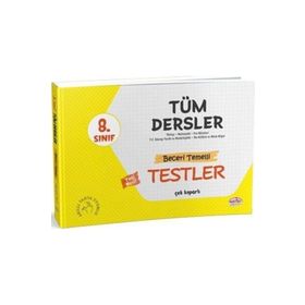 8. Sınıf Tüm Dersler Beceri Temelli Testler-Editör Yayınları