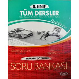 8. Sınıf Tüm Dersler Kazanım Kontrol Soru Bankası - kollektif