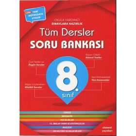 8. Sınıf Tüm Dersler Kazanım Kontrol Soru Bankası - kollektif
