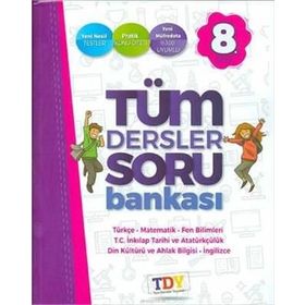 8. Sınıf Tüm Dersler Kazanım Kontrol Soru Bankası - kollektif