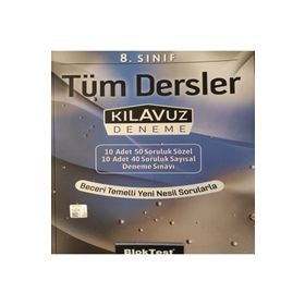 8.Sınıf Tüm Dersler Kılavuz Deneme Bloktest Yayınları