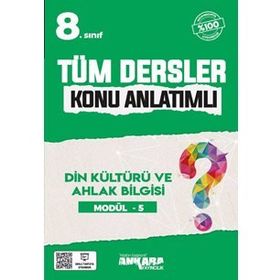 8. Sınıf Tüm Dersler Konu Anlatımlı Din Kültürü ve Ahlak Bilgisi Modül 5-Ankara Yayıncılık