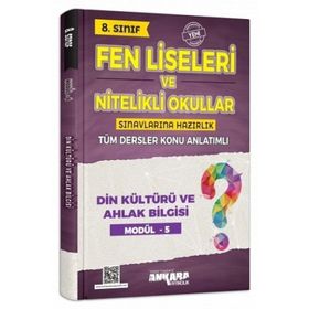 8. Sınıf Tüm Dersler Konu Anlatımlı Din Kültürü ve Ahlak Bilgisi Modül 5-Ankara Yayıncılık