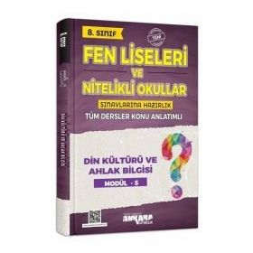 8. Sınıf Tüm Dersler Konu Anlatımlı Din Kültürü ve Ahlak Bilgisi Modül 5-Ankara Yayıncılık