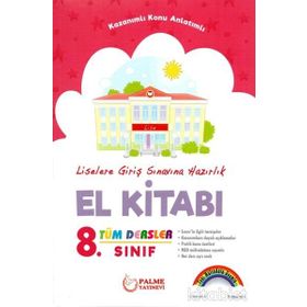 8. Sınıf Tüm Dersler Konu Anlatımlı El Kitabı Palme Yayınları