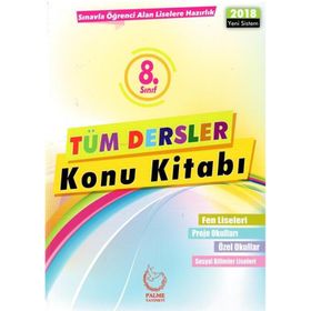 8. Sınıf Tüm Dersler Konu Anlatımlı El Kitabı Palme Yayınları