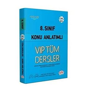 8. SINIF TÜM DERSLER KONU ANLATIMLI - KOMISYON (ISBN:9786054131365)