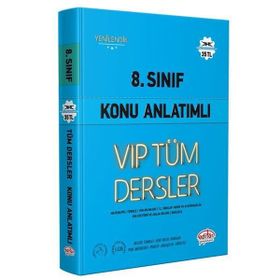 8. SINIF TÜM DERSLER KONU ANLATIMLI - KOMISYON (ISBN:9786054131365)