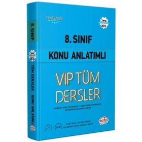 8. SINIF TÜM DERSLER KONU ANLATIMLI - KOMISYON (ISBN:9786054131365)
