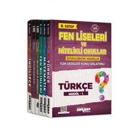 8.sınıf Tüm Dersler Konu Anlatımlı Modüler Set Ankara Yayıncılık