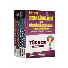 8.sınıf Tüm Dersler Konu Anlatımlı Modüler Set Ankara Yayıncılık