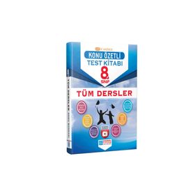8.Sınıf Tüm Dersler Konu Özetli Test Kitabı - Evrensel İletişim Yayınları