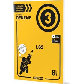 8. Sınıf Tüm Dersler Lgs 3'lü Deneme - Hız Yayınları