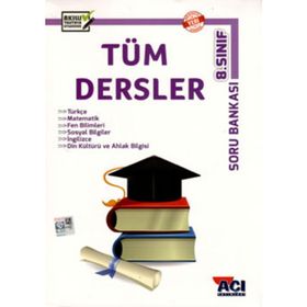 8.sınıf Tüm Dersler Soru Bankası Açı YayınlarI