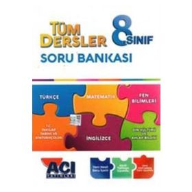 8.sınıf Tüm Dersler Soru Bankası Açı YayınlarI