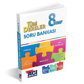 8.sınıf Tüm Dersler Soru Bankası Açı YayınlarI