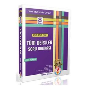 8 Sınıf Tüm Dersler Soru Bankası Adım Adım Işıklı Yayınları