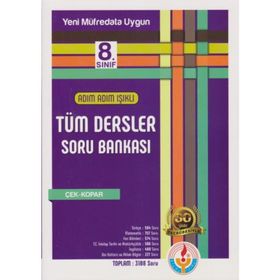 8 Sınıf Tüm Dersler Soru Bankası Adım Adım Işıklı Yayınları