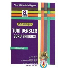 8 Sınıf Tüm Dersler Soru Bankası Adım Adım Işıklı Yayınları