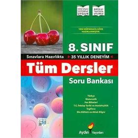 8 Sınıf Tüm Dersler Soru Bankası Aydın Yayınları