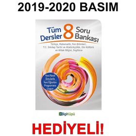 8. Sınıf Tüm Dersler Soru Bankası BilgiKüpü Yayınları