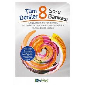 8. Sınıf Tüm Dersler Soru Bankası BilgiKüpü Yayınları