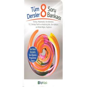 8. Sınıf Tüm Dersler Soru Bankası BilgiKüpü Yayınları