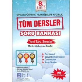 8. Sınıf Tüm Dersler Soru Bankası-Bulut Eğitim Yayınları