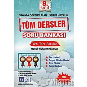 8. Sınıf Tüm Dersler Soru Bankası-Bulut Eğitim Yayınları