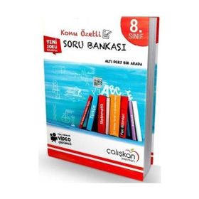 8. Sınıf Tüm Dersler Soru Bankası Çalışkan Yayınları