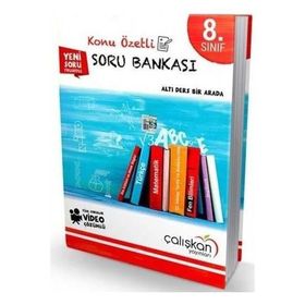 8. Sınıf Tüm Dersler Soru Bankası Çalışkan Yayınları