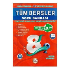 8. Sınıf Tüm Dersler Soru Bankası - İlk Önce Yayınları