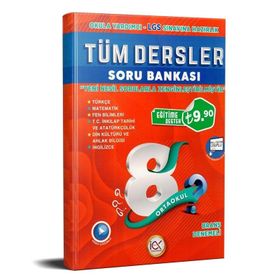 8. Sınıf Tüm Dersler Soru Bankası - İlk Önce Yayınları
